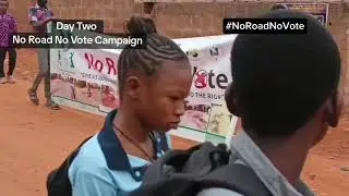 Day 2: No Road No Vote Campaign