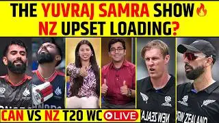 🔴CANADA VS NEW ZEALAND T20 WC LIVE: THE YUVRAJ SAMRA SHOW🔥 NZ UPSET LOADING? #t20worldcup2026