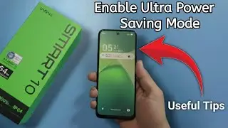 Infinix Smart 10 - How to enable ultra power saving mode