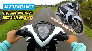 TEST RIDE Jupiter Z1 harga 3jutaan 🤣🤣 || sudah kopling manual coyyy!!