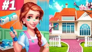 My Home Design Dreams Gameplay Walkthrough Part #1 Full Warm Studio Story Room iOS Android