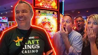 First Time Playing... and the WHOLE Casino Stopped to WATCH!