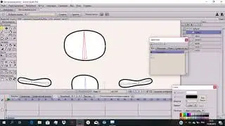 Anime studio pro, как сделать сгибание, как убрать углы при просмотре, как создать персонажа в 0 кад