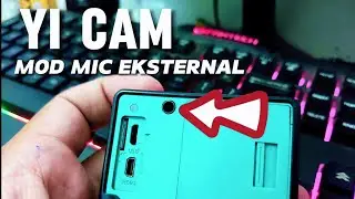 Review Yi Cam Inter Modifikasi Mic External | Cocok Buat Vlog dan Motovlog