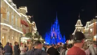 🔵 Magic Kingdom Fireworks - Night time spectacular happily ever after!