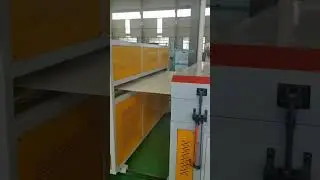 PP Hollow Grid Panel Machine &ndash; Test Run #plasticmachinery #extrusionmachine