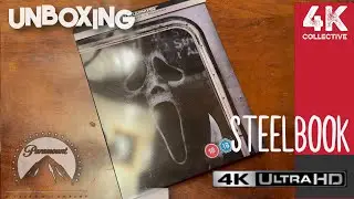 Scream 6 4K UltraHD Blu-ray steelbook unboxing