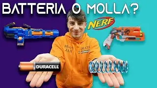 NERF a BATTERIA o MOLLA?
