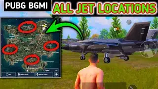 All Fighter jet Location in payload 3.0 mode l Pubg mobile l payload 3.0 jet Location