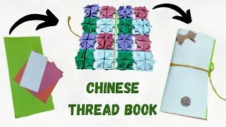 Chinese Thread Book(wallet) 💖🌸Making Tutorial || Step By Step DIY Crafts
