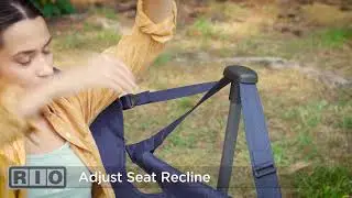 How to use our RIO Swinging Hammock Chair with Footrest