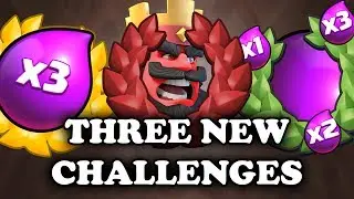 Sudden Death | 3x Elixir | Ramp Up | NEW Clash Royale CHALLENGES