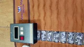 Brown Ereada&reg; FIR Amethyst Mini Mat Negative Ions Testing