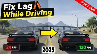 Fix Lag While Driving in FiveM(GTAV) With Proof Don't Skip! 🎉2025