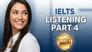 IELTS Listening Part 4 | Can You Score 10/10? (NEW Practice Test 2026)
