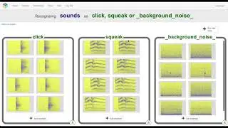 Sound recognition in Machine Learning for Kids