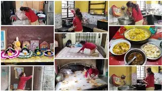 শীতের সকালে যেভাবে একা হাতে cleaning +breakfast পুজো শেষ করে পুরো বাড়ি গুছিয়ে নিলাম✅ Morning routine