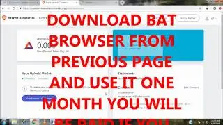 EARN FREE BAT TOKEN