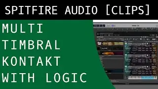 How to load Kontakt Multi's into a Logic Multi-Timbral Plugin