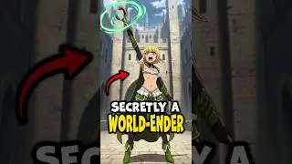 Overlord's Shyest Character Has a World-Ending Spell #shorts  #viralshorts  #animeshorts