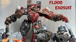 Halo Infinite Flood Breacher Brute Exosuit Custom Mega Construx