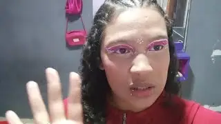 Tentando fazer uma maquiagem que fique boa