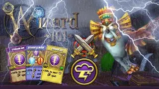 Wizard101: BLADE STACK STORM IS CRAZY?! (Cosmic 140 Storm PvP)