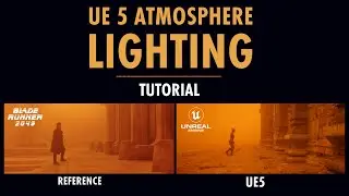 How to use Atmospheric Lighting creatively to achieve Desert Blade Runner 2049 for Unreal Engine 5.5