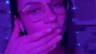 ASMR mouth sounds for 1 hour ( spit painting, mouth sounds, bubbles ) 