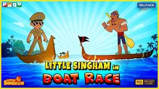 Little Singham | Kerala Boat Race 🛶 | Magical Oar Adventure! 🔥