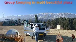 Night Group Camping With Friends | In The Most Beautiful place | Camping in india | trip sence 🫠😊