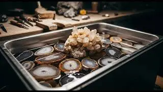 Ultraschallreiniger für Mineralien – So werden Achate richtig sauber