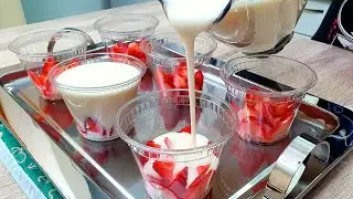 Вот десерт, которым можно насладиться в стакане! Пудинг без духовки