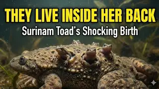SURINAM TOAD: The Most Disturbing Life Cycle in Nature (Frog that has a hole in it's back)