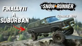 SnowRunner Mods | New GWC Squarebody Pack Brings A Suburban!!