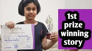 Hindi story! 1st prize winning story for hindi story telling competition @BewithAngel