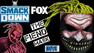 HOW TO MAKE WWE {BRAY WYATT} THE FIEND MASK WITH HAIR 🔥| DIY | SABKUCH_1_saath