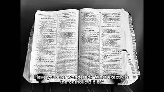 📖 Catholic Bible 101: What Makes It Different? (Explained in under 2 mins)