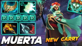 Muerta - Full Gameplay - New Hero - Dead Reckoning Update - Dota 2 Pro Gameplay [Watch & Learn]