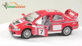 Modern 1:36 MITSUBISHI EVOLUTION VII Collection Model Car Toy Red