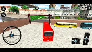 Free Bus driving ||Bus driving in free full video ||full speed bus ||auto full speed bus time