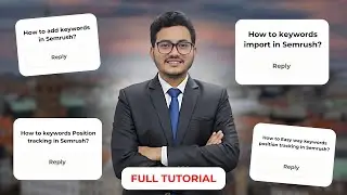How to Easy way Keywords Position Tracking in SEMrush | Guide By Learn SEO With Hafiz