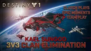 Destiny 1 | Private Matches - Elimination 3v3 (Sector 618) | Full Clan Match