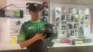 Rawlings Coolflo Molded Baseball Batting Helmet 6 &frac12;&rdquo; &ndash; 7 &frac12;&rdquo; Black RCFH-B ⚾️