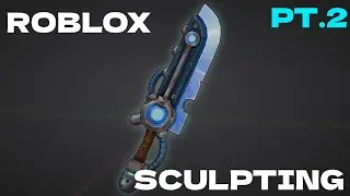 Stylized sword in Blender! | PT.2 - Sculpting