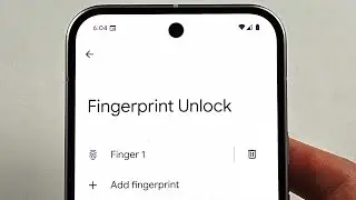 How To Add Fingerprint in Google Pixel 9