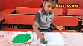 🎨Little Hands, Big Strokes! | LKG Students' Pre-Writing Activity 🖍️ || Citizen School