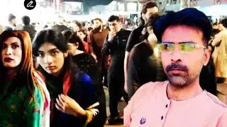 Murree Mall Road | walking Tour | Best Places To visit |Night view #multan Pakistan@#