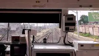 JATINEGARA - PASAR SENEN | TRAIN CAB RIDE INDONESIA