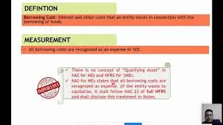 Preparation of Financial Statements of MEs in Compliance NAS || Part 2